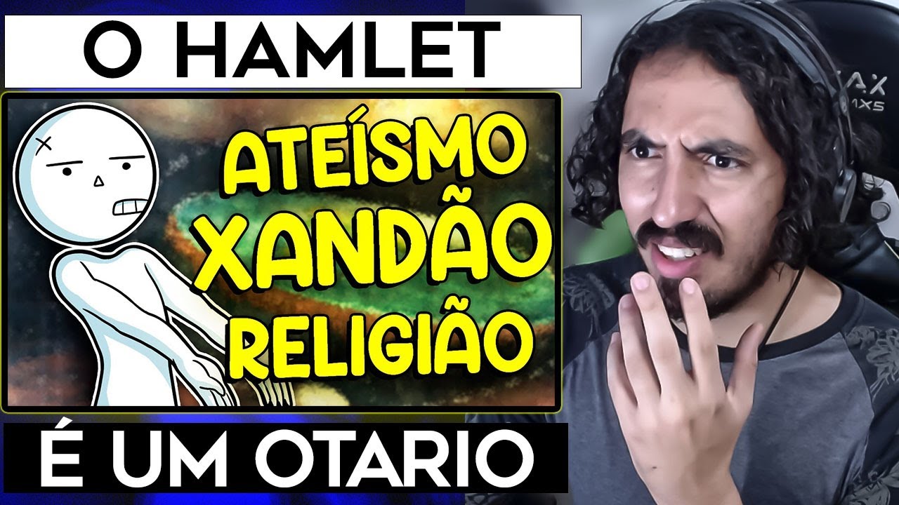 TRETA COM XANDÃO, ODEIO RELIGIÕES, SOU NIILISTA? - HAMLET ARL | Leozin React