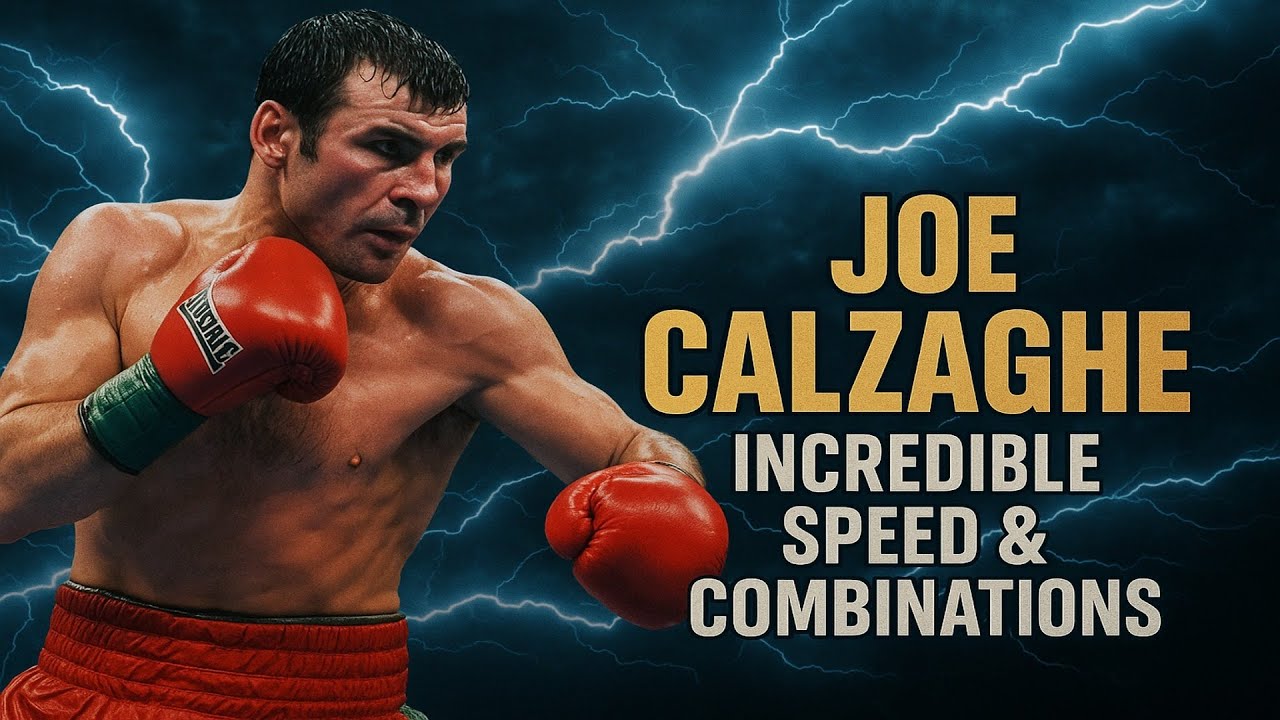 Joe Calzaghe - Incredible Speed & Combinations
