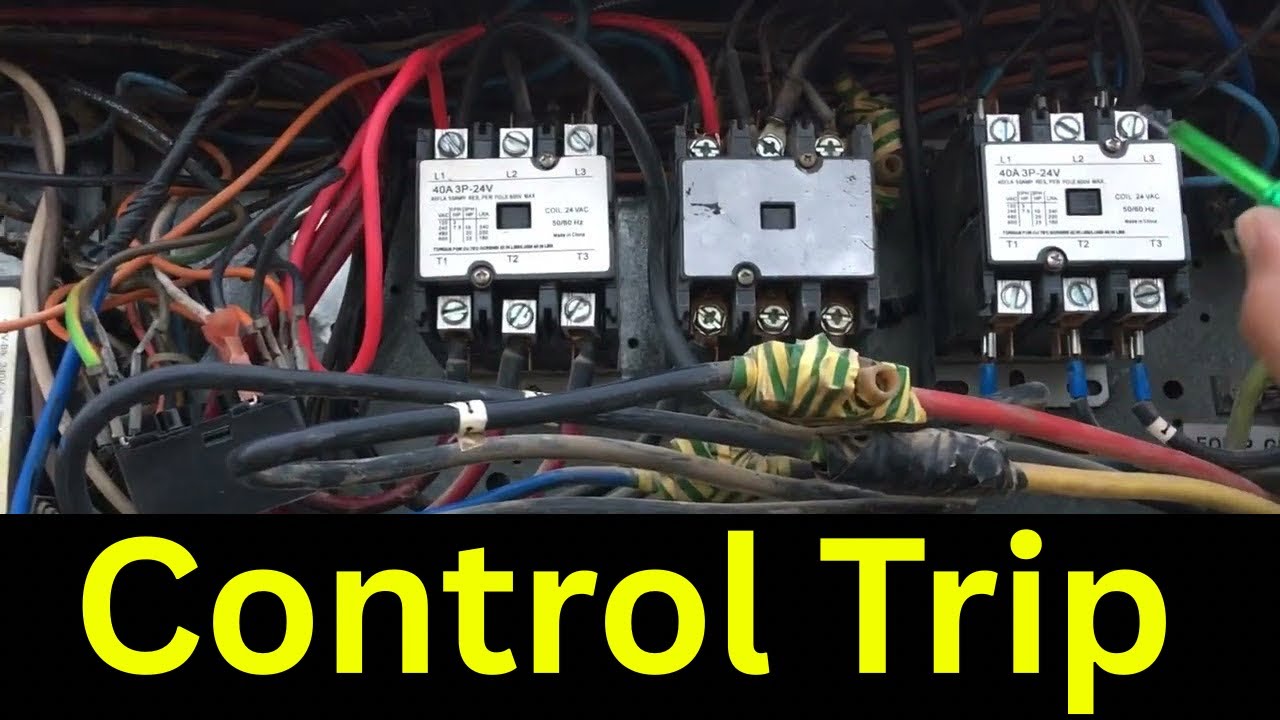 Package Unit Control Breaker 3.15A Trip Problem | Find Faulty Part – Contactor, HP, LP, PCB, Relay?