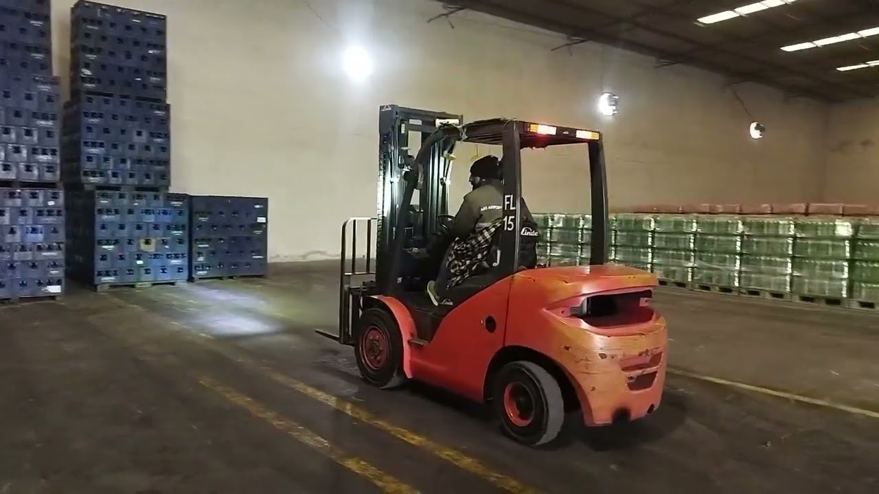 Most Effective Way to Stack Pallets On Top Of Each Other @ForkliftSkills
