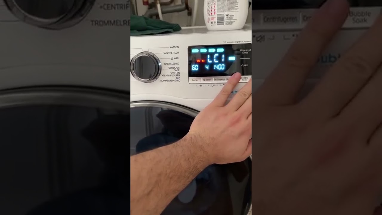 **SOLVED!** Washing machine LC1 - error
