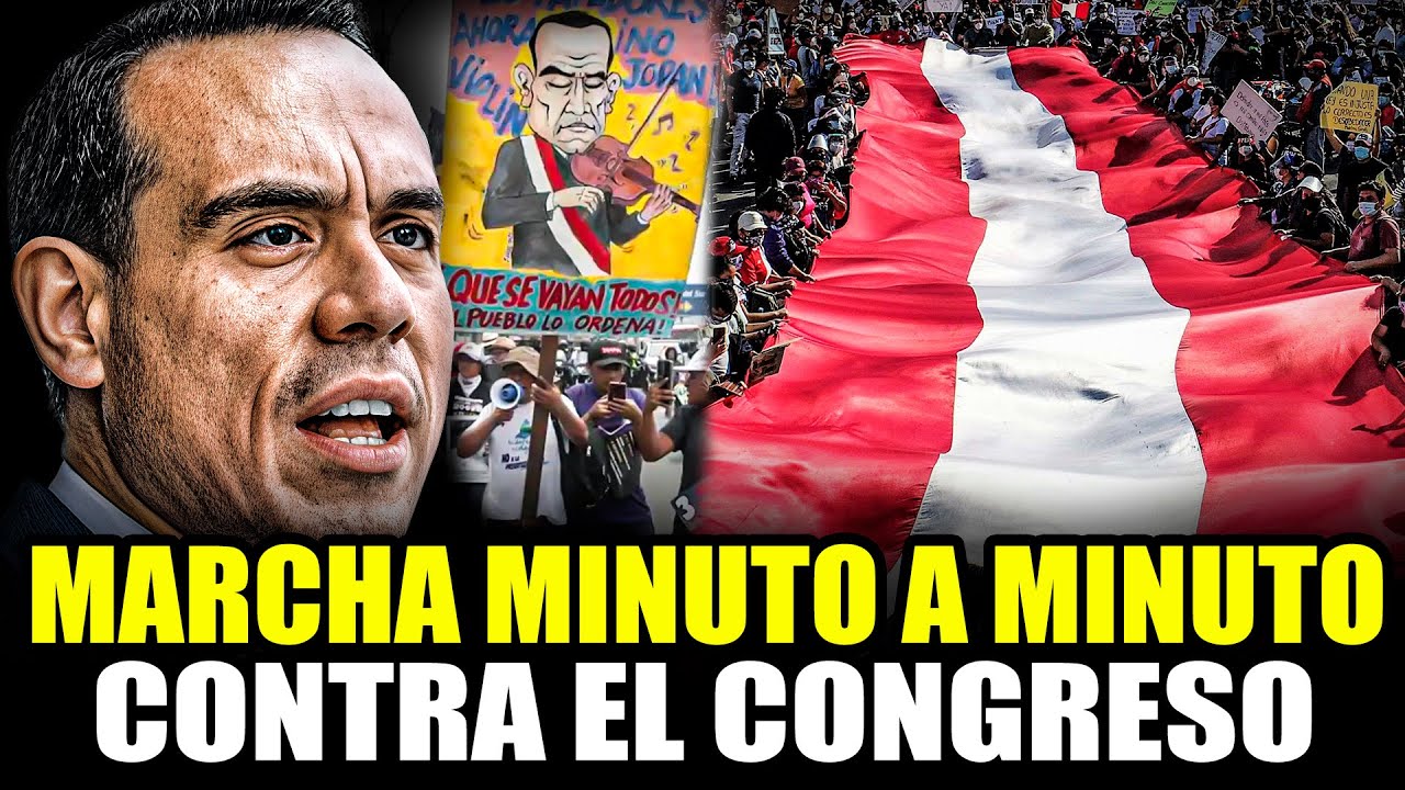 🔴¡ÚLTIMO MINUTO! MARCHA CONTRĄ JOSÉ JERÍ Y CONGRESO | GENERACIÓN Z Y COLECTIVOS EXIGEN JUSTICIA