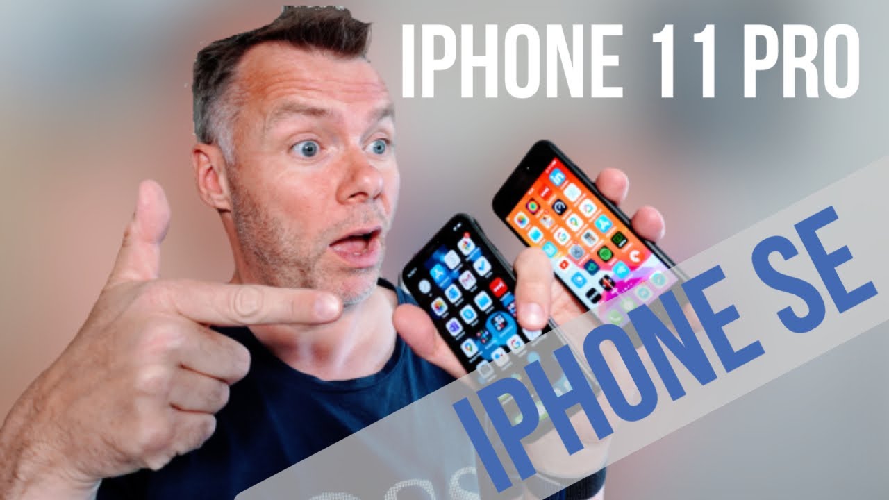 iPhone SE vs iPhone 11 Pro | Review | Er 11 Pro 2,5x bedre?