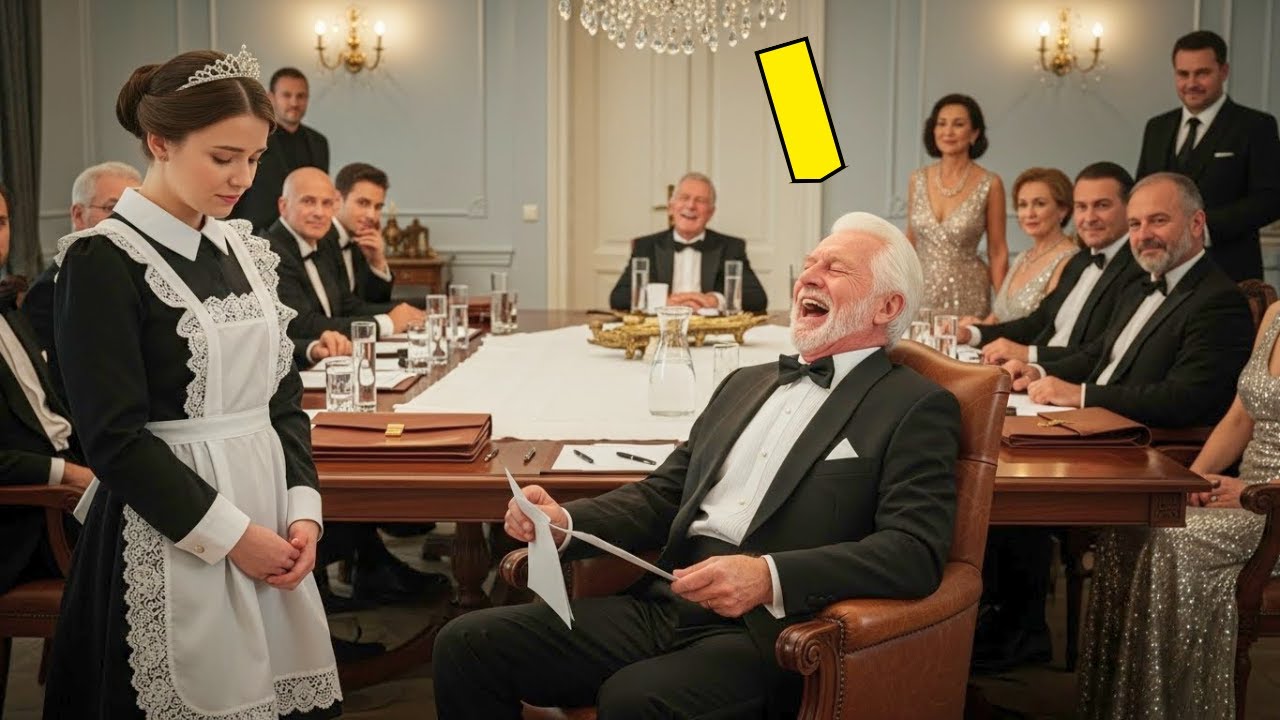 „Jmenuji vás generálním ředitelem, když to přede všemi přeložíte!“ zasmál se arogantní miliardář, al