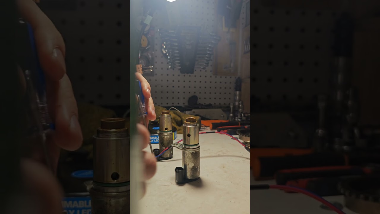 Volvo s60 T5 P3 VVT solenoids test 