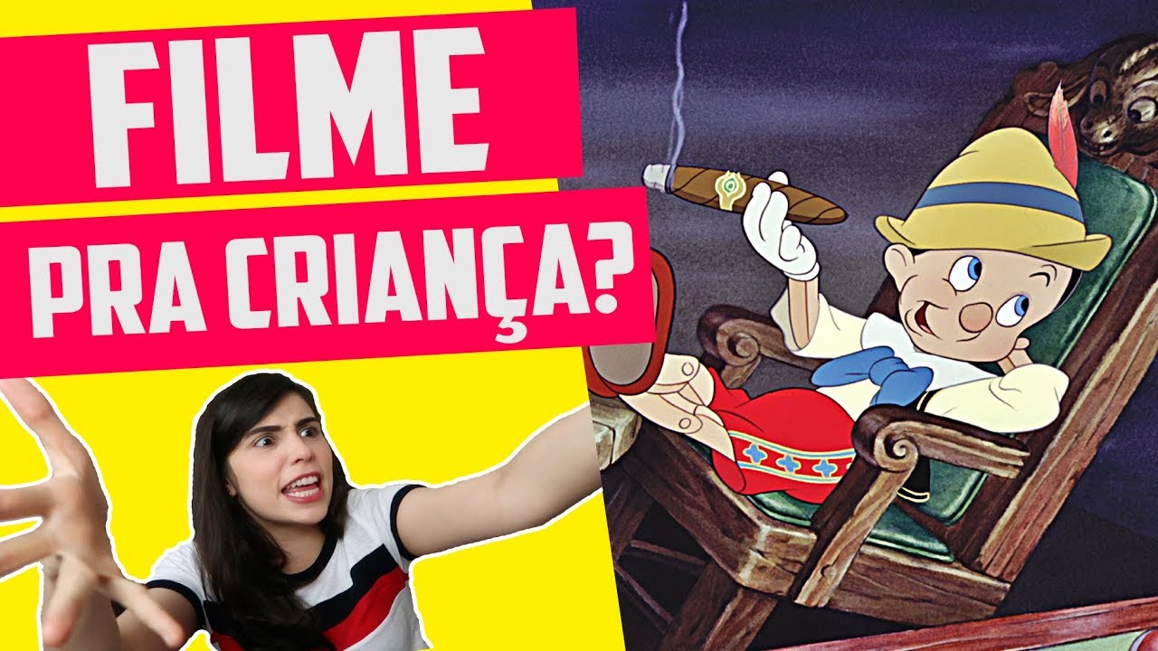 PINÓQUIO É FILME PRA CRIANCA?
