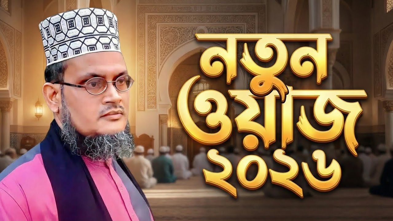 নতুন ওয়াজ ২০২৬ || Hafiz Kari Mohammed Jillur Rahman || SHANE ROF ROF TV || New Waz 2026 