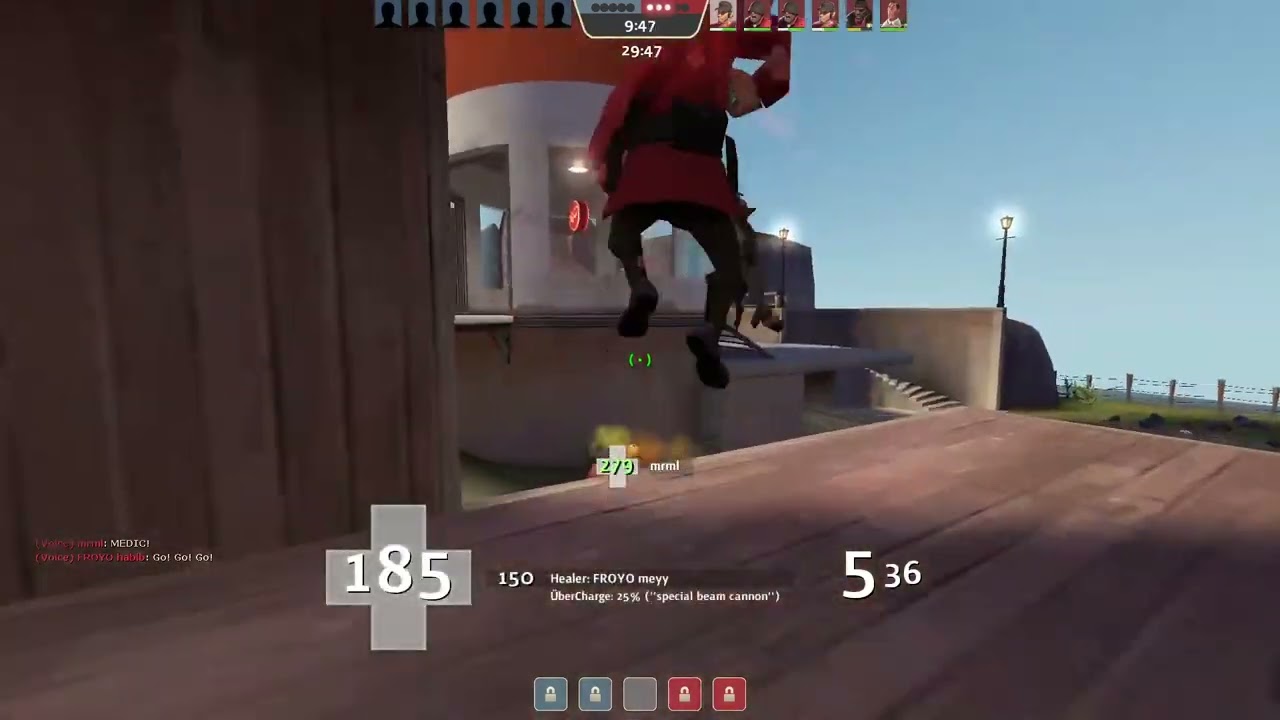 (cp_sunshine - jay flank scout Invite POV) froyotech vs Jug Dealers - RGL S8 Invite