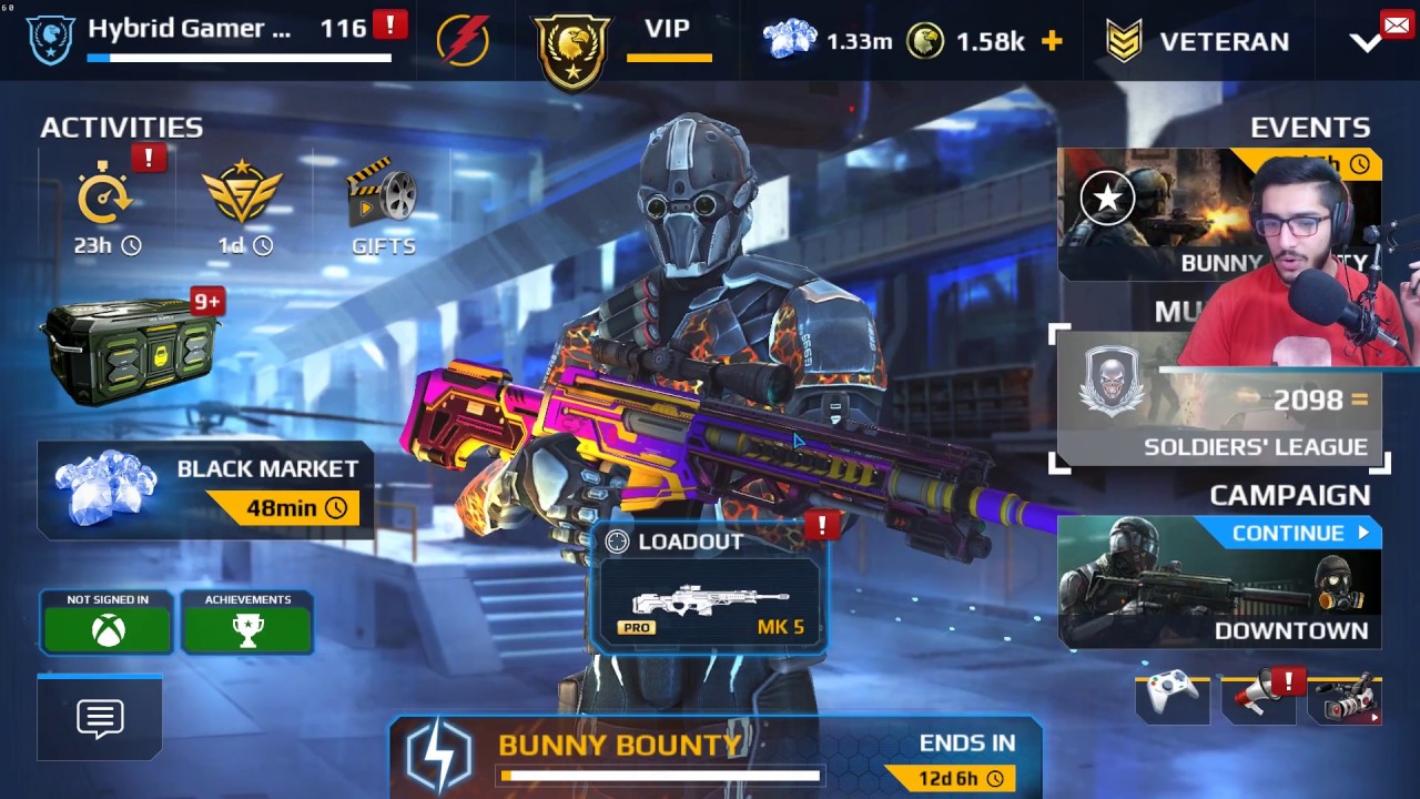 Modern Combat 5 - Unlimited Health Cheat? - LIVE!#111