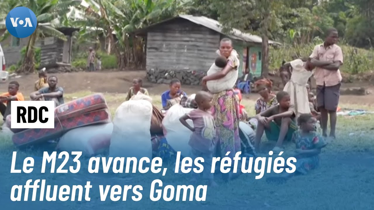 RDC : Minova tombée, des milliers de personnes fuient vers Goma