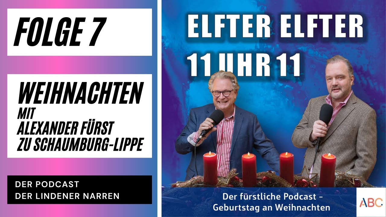 Elfter Elfter 11 Uhr 11 - Folge 07 - Alexander F&uuml;rst zu Schaumburg-Lippe