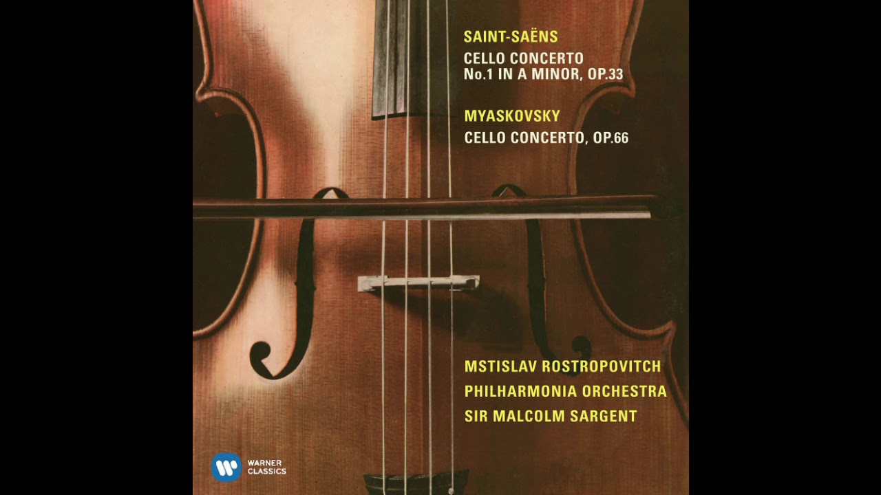 Mstislav Rostropovich / Saint-Saens Cello Concerto (1957/2017)