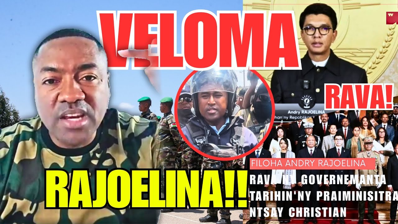 🚫ZANAKY NY TAFIKA MALAGASY NANOME VALIN-KAFATRA MAFONJA HOAN'I RAJOELINA T@KABARY NATAONY🚫❗