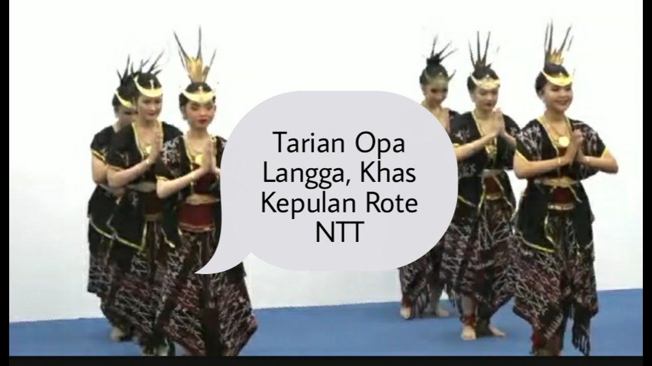 Tarian Opa Langga Kepulauan Rote, NTT