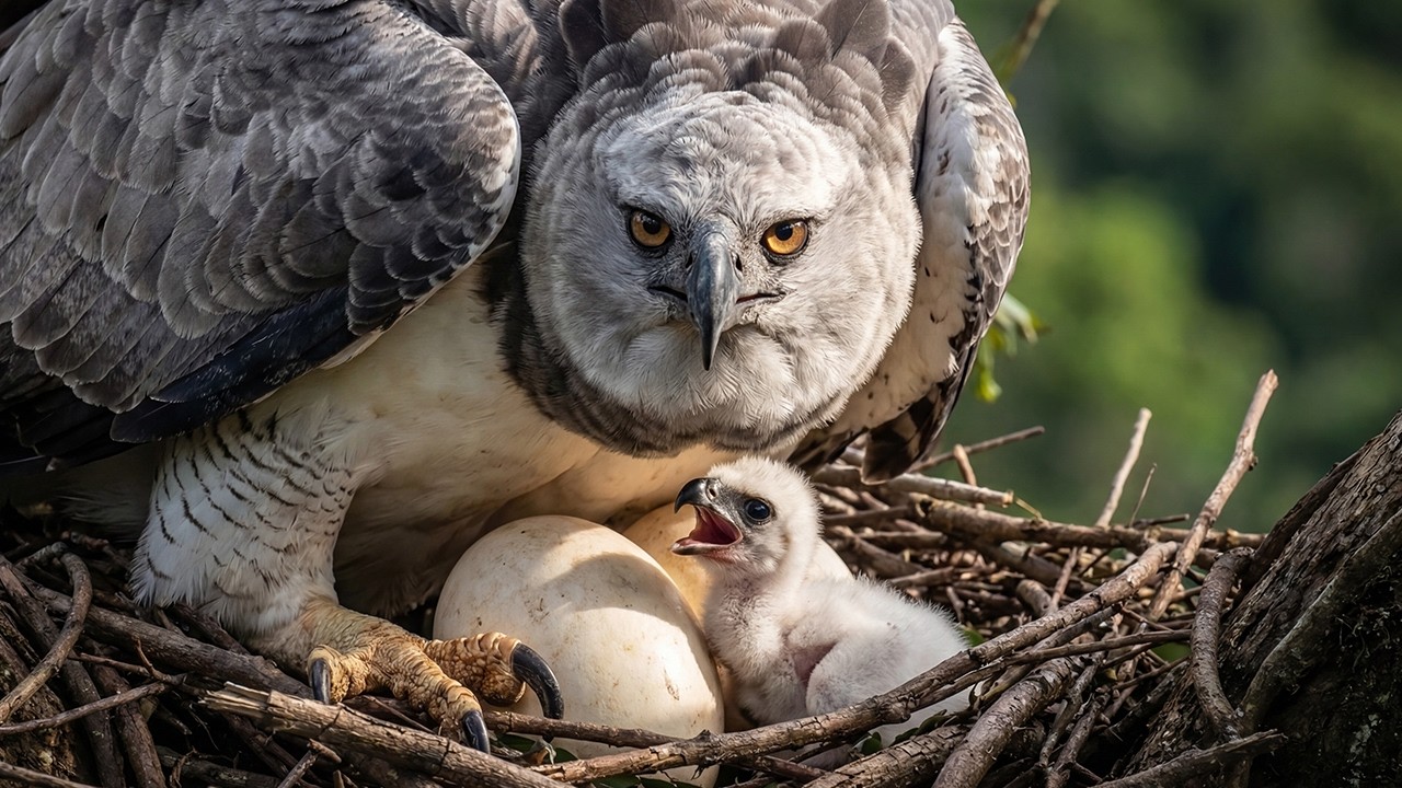 Harpy Eagle: 200 Days From Egg to Survivor | Animals Life
