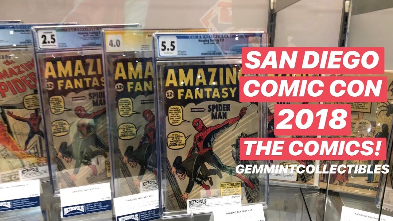 San Diego Comic Con 2018: The Comics!