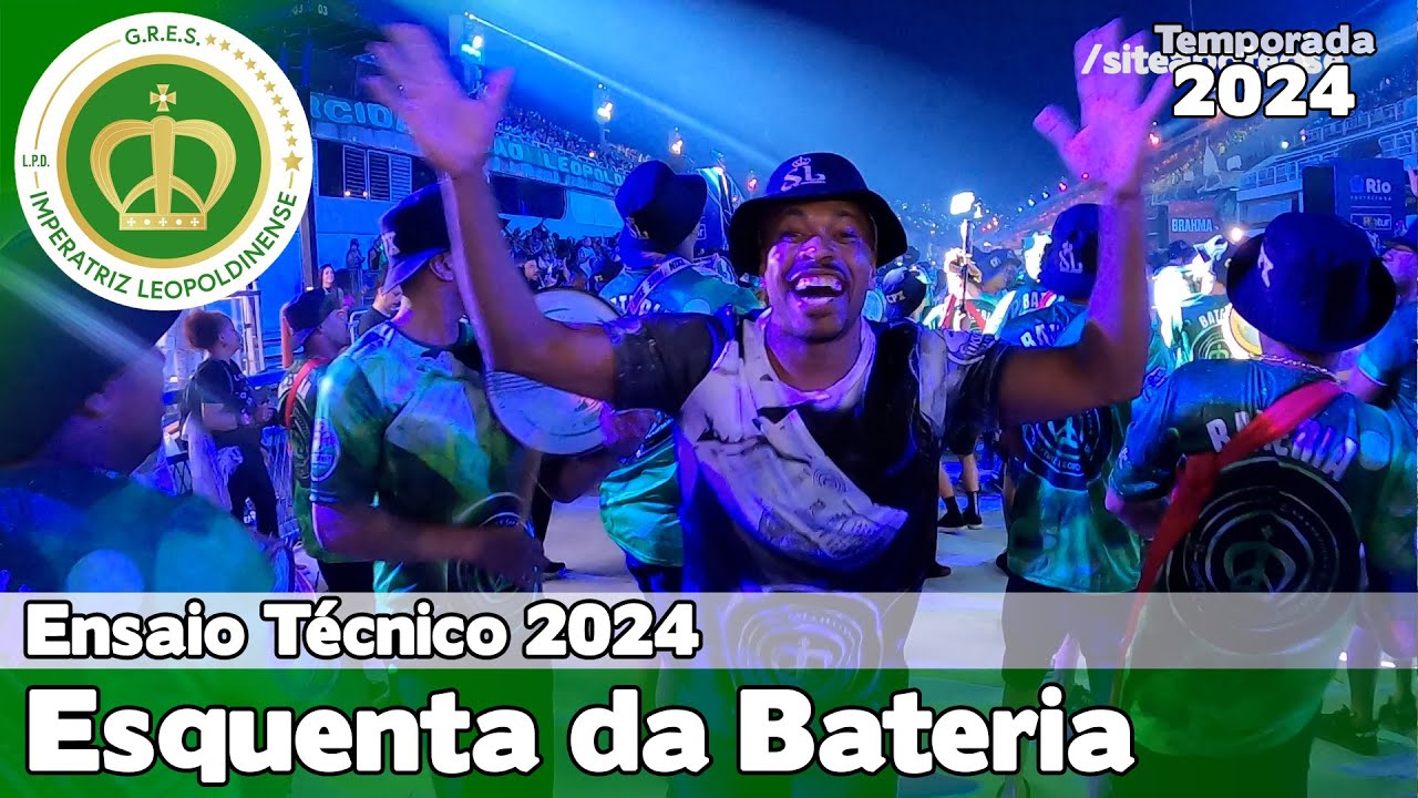 Imperatriz 2024 | Esquenta da Bateria - Ensaio Técnico | Samba ao vivo - #ET24