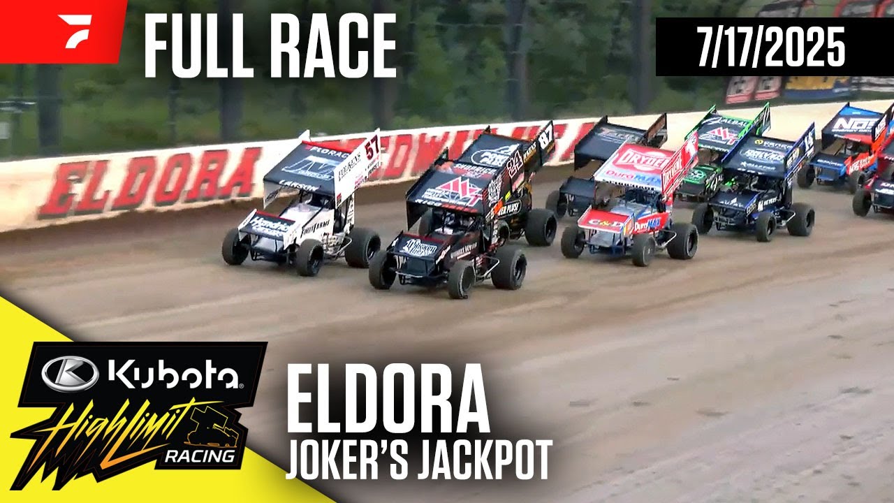 FULL RACE: Joker's Jackpot | Kubota High Limit Racing at Eldora Speedway 7/17/2025