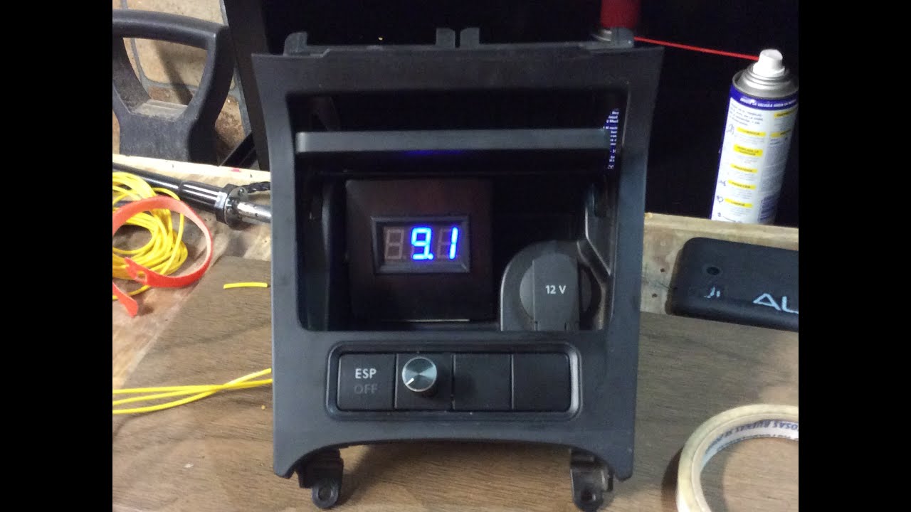 COMO INSTALAR UN VOLTÍMETRO / CAR AUDIO - HD