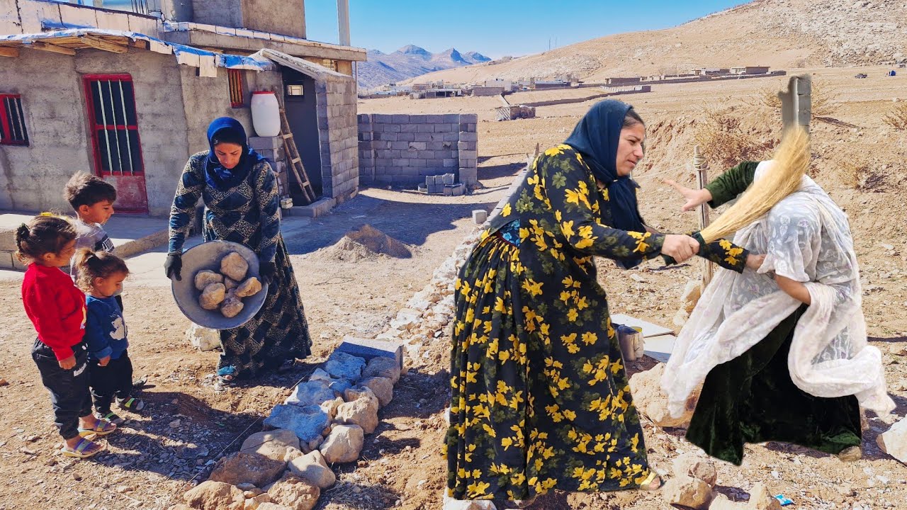Hard life, hot food!  Halima effort to make her children happy with a delicious homemade meal