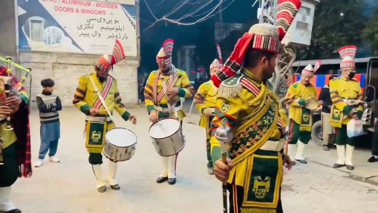 KHYBER PIPE BAND ( PRIME PALACE HALL PESHAWAR) BOOKING KAY LIYA HUMSE RABTA KARY NUMBER 03139628861
