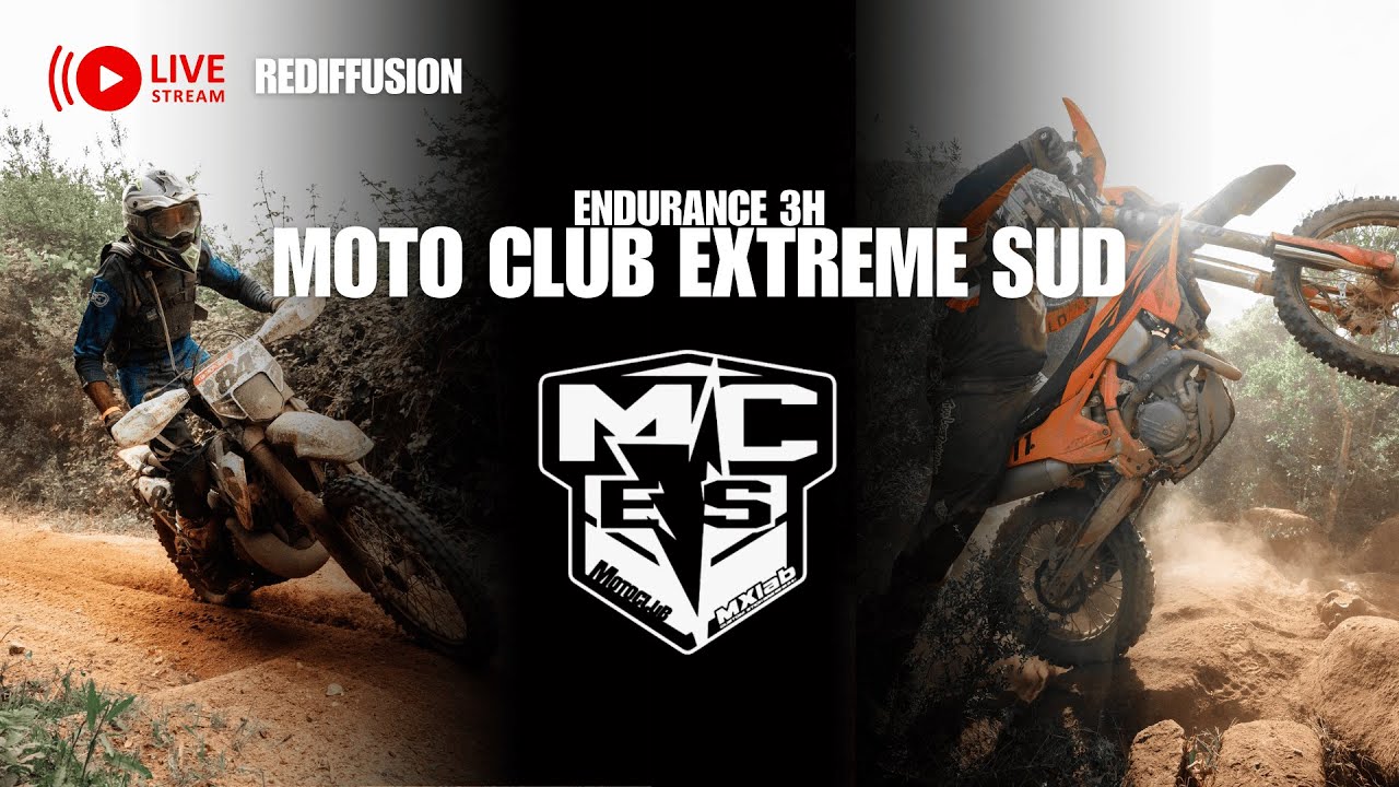 REDIFFUSION – COURSE D’ENDURANCE 3H | 04/05/2025 | MOTO CLUB DE L’EXTRÊME SUD