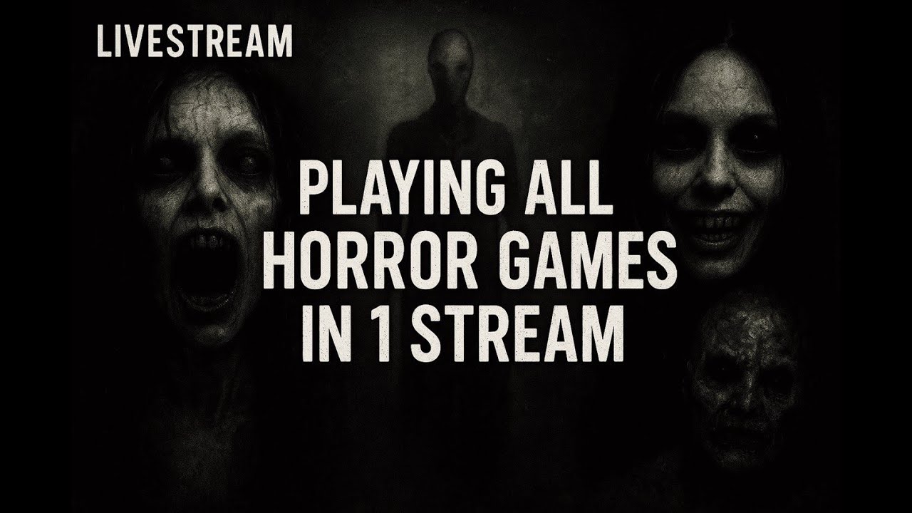PLAYING ALL MOBILE HORROR GAMES IN 1STREAM || DONT WATCH THIS IF YOU SCARE 💀(part 1)