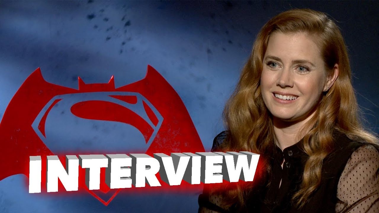 Batman v Superman: Dawn of Justice: Amy Adams Exclusive Interview | ScreenSlam