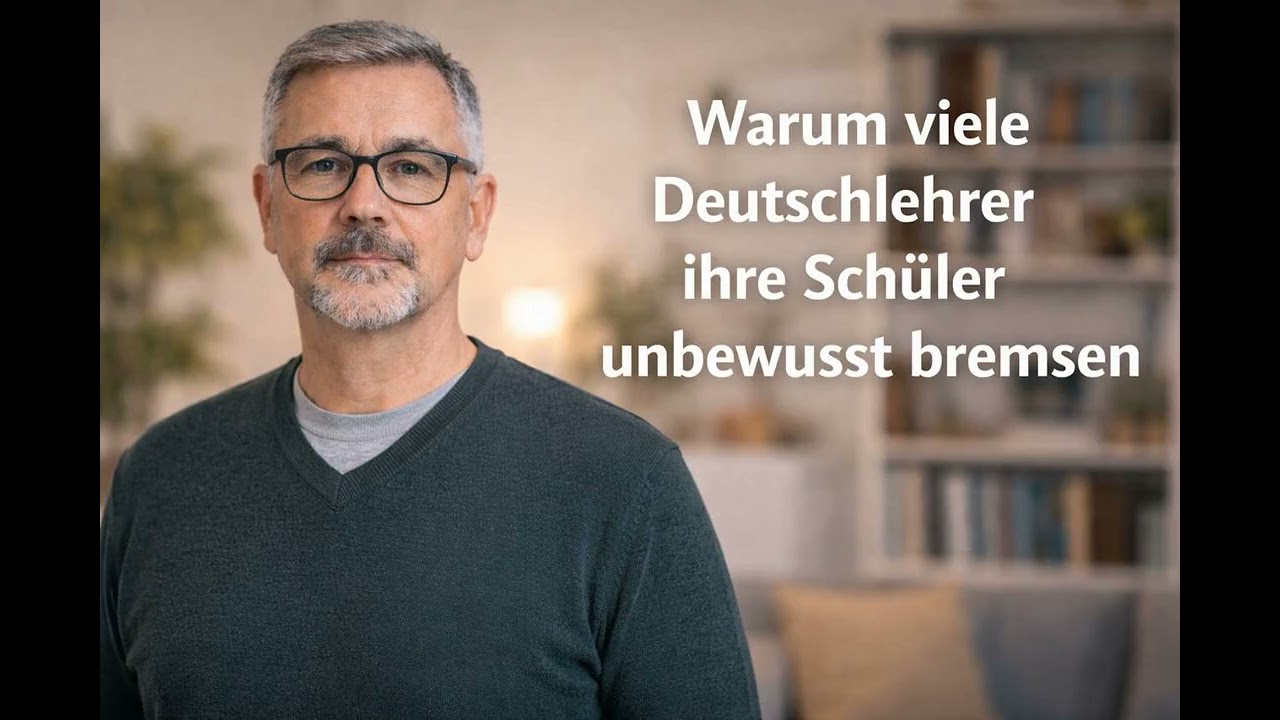 Warum viele Deutschlehrer ihre Schüler unbewusst bremsen