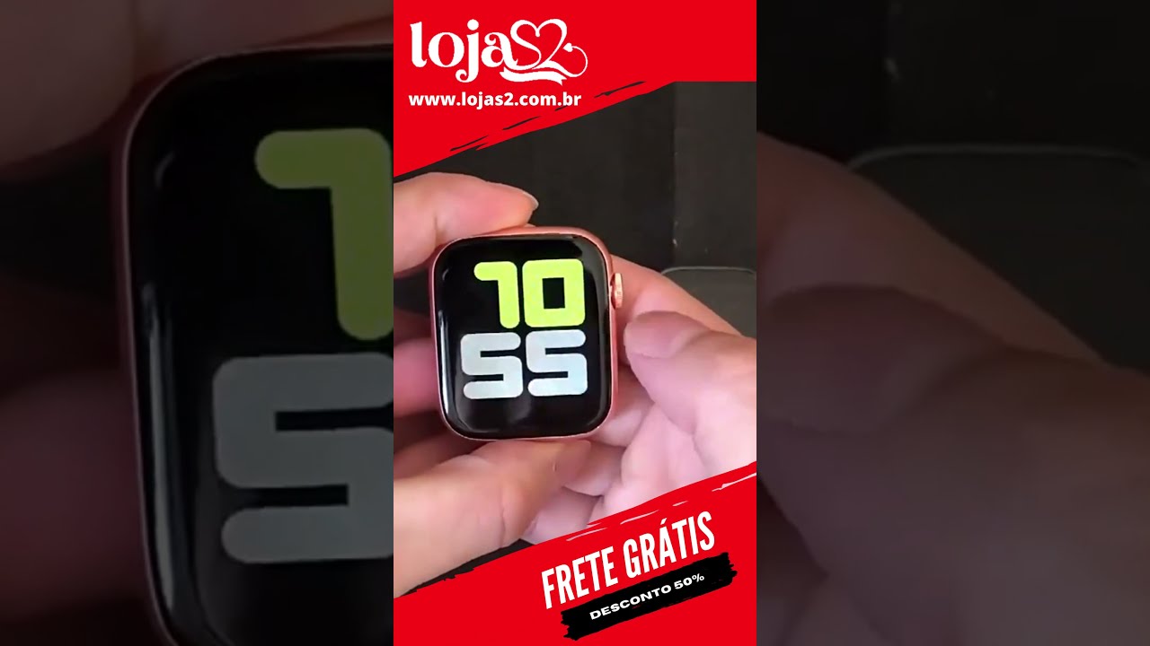 SMARTWATCH IWO MAX REL&Oacute;GIO INTELIGENTE COM TELA INFINITA LAN&Ccedil;AMENTO 2021 #LOJAS2 LOJAS2.COM.BR