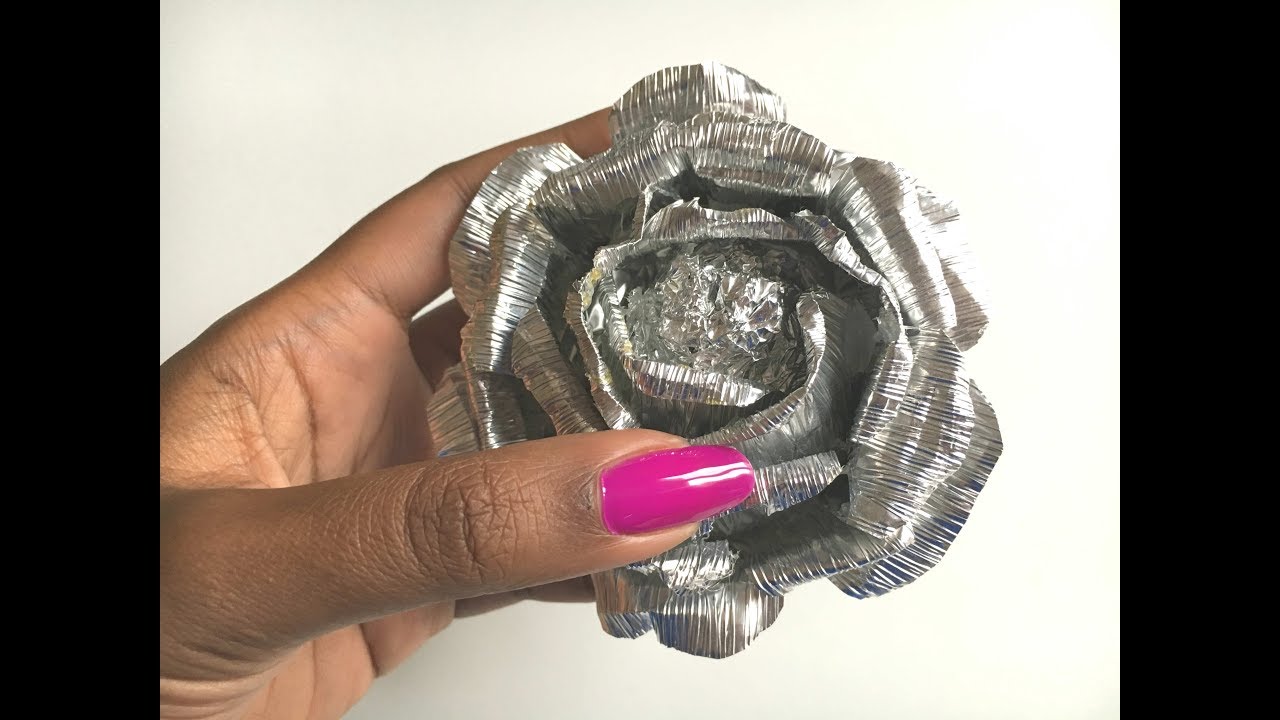 DIY - Comment réaliser une rose en aluminium ?