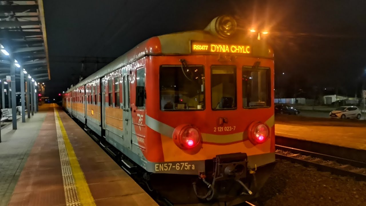 Polregio Cała Trasa lini R50477 kierunek Gdynia Chylonia PaFaWag 5B/6B #EN57-675