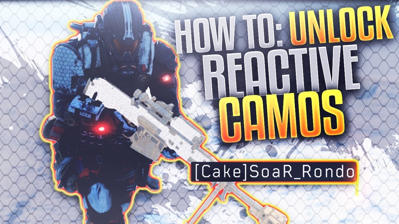 How To UNLOCK ALL REACTIVE CAMO's in BO4 (How To Unlock Reactive SECRET Camos)
