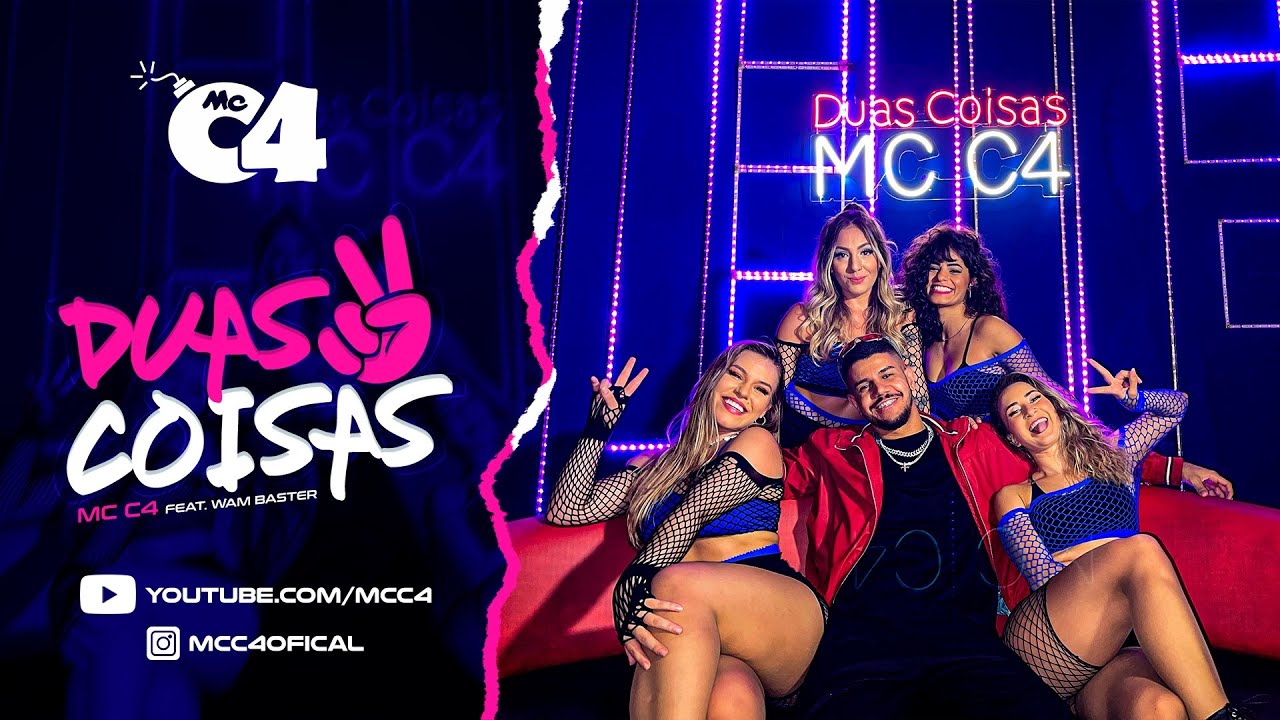 EletroFunk 2022- Duas Coisas - MC C4 Feat. Wam Baster  (Videoclipe Oficial)