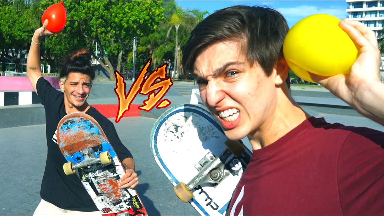 SKATE - DESAFIO DO BALÃO (Acabando a Amizade)