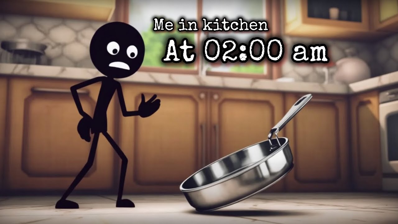 Night struggles 😅 #animation #stickman #funny