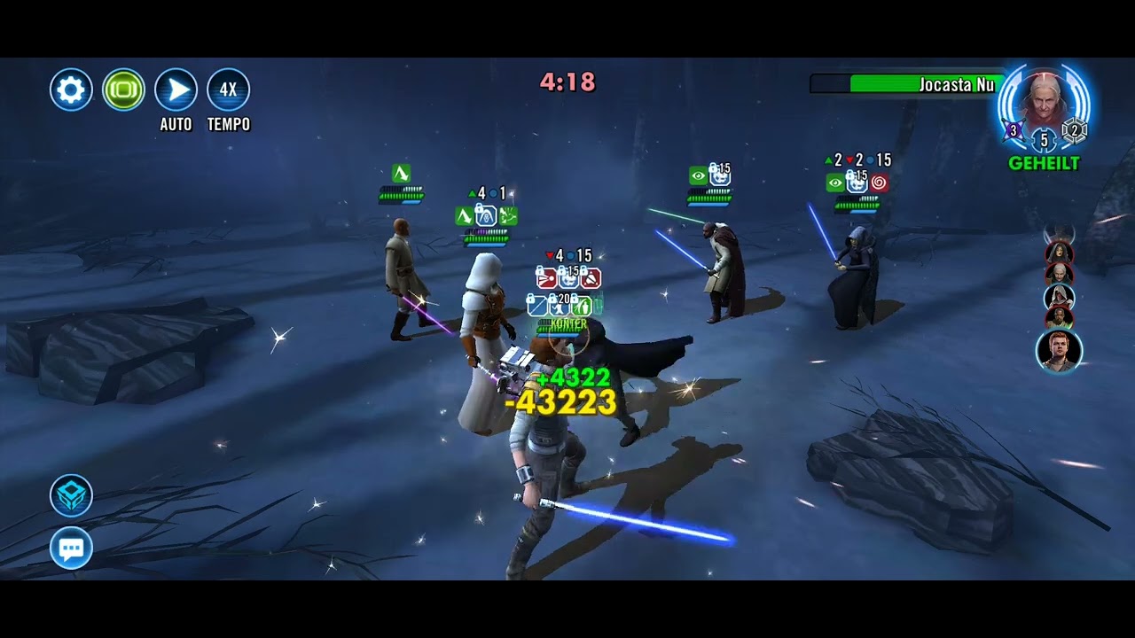 GAC Counter 3v3: Revan vs. Kelleran Beq/Jocasta