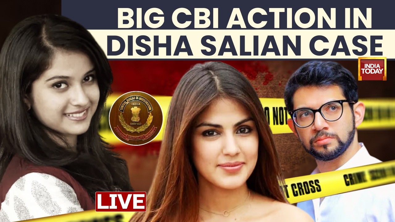 Live: CBI Files FIR In Disha Salian Death Case | Aditya Thackeray, Rhea Chakraborty Names In Focus