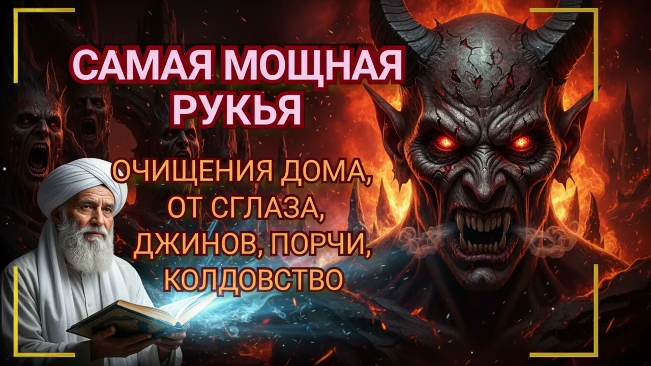 НЕГАТИВ УХОДИТ ПОСЛЕ ПРОСЛУШИВАНИЯ ⚠️ СИЛЬНЕЙШАЯ РУКЬЯ ПО КОРАНУ