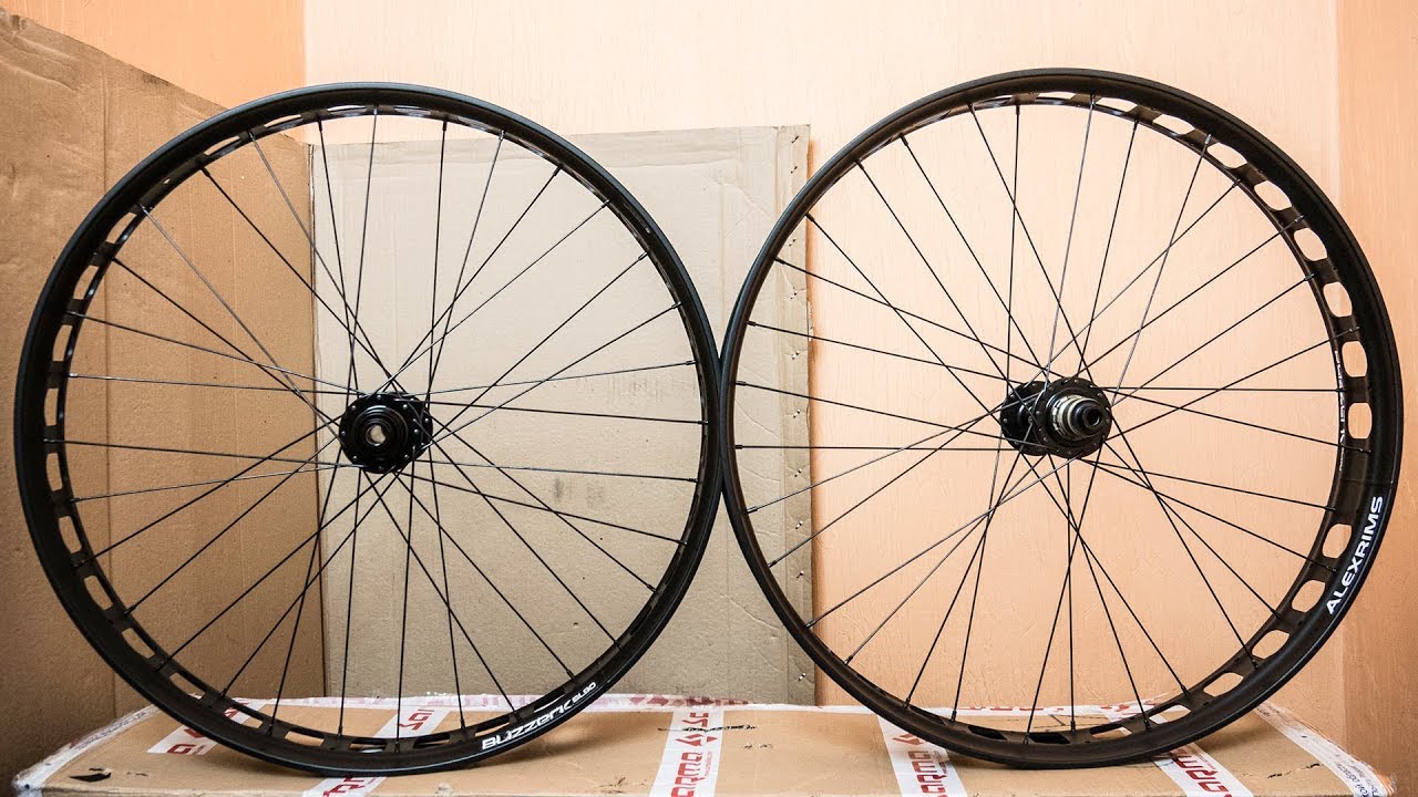 Строим фэтбайк: обзор легких колес на ободах  ALEXRIMS BLIZZERK SL90