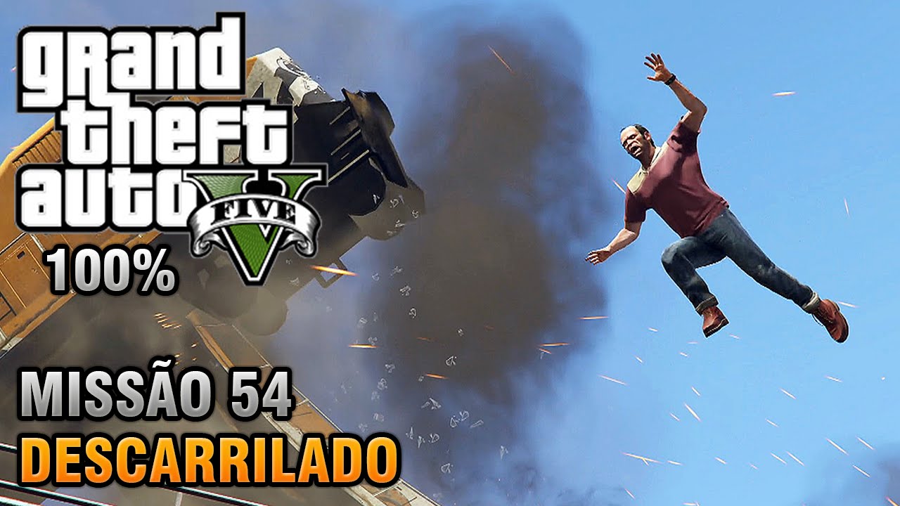 GTA V — Миссия 54 — Derailed (Прохождение на 100% золота)