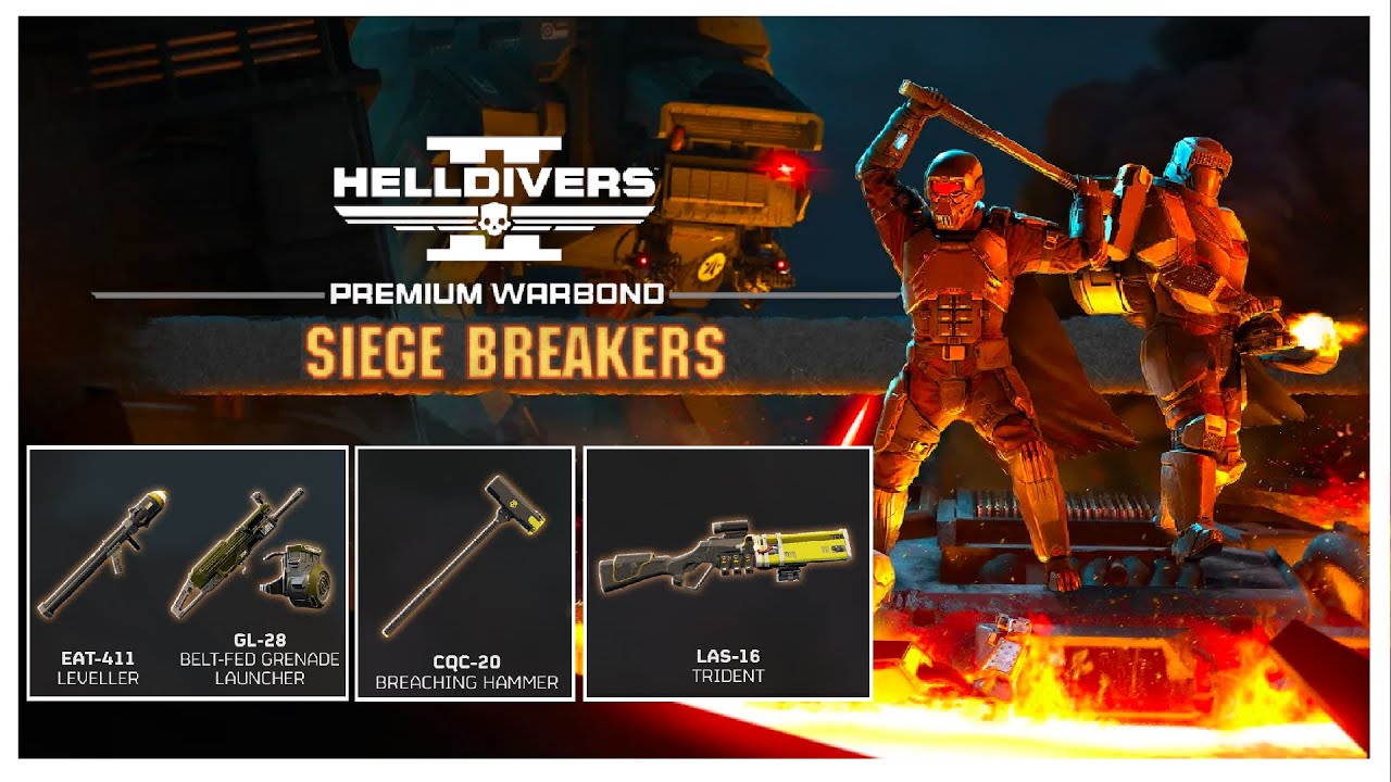 Разбор нового трейлера Helldivers 2 SIEGE BREAKERS!