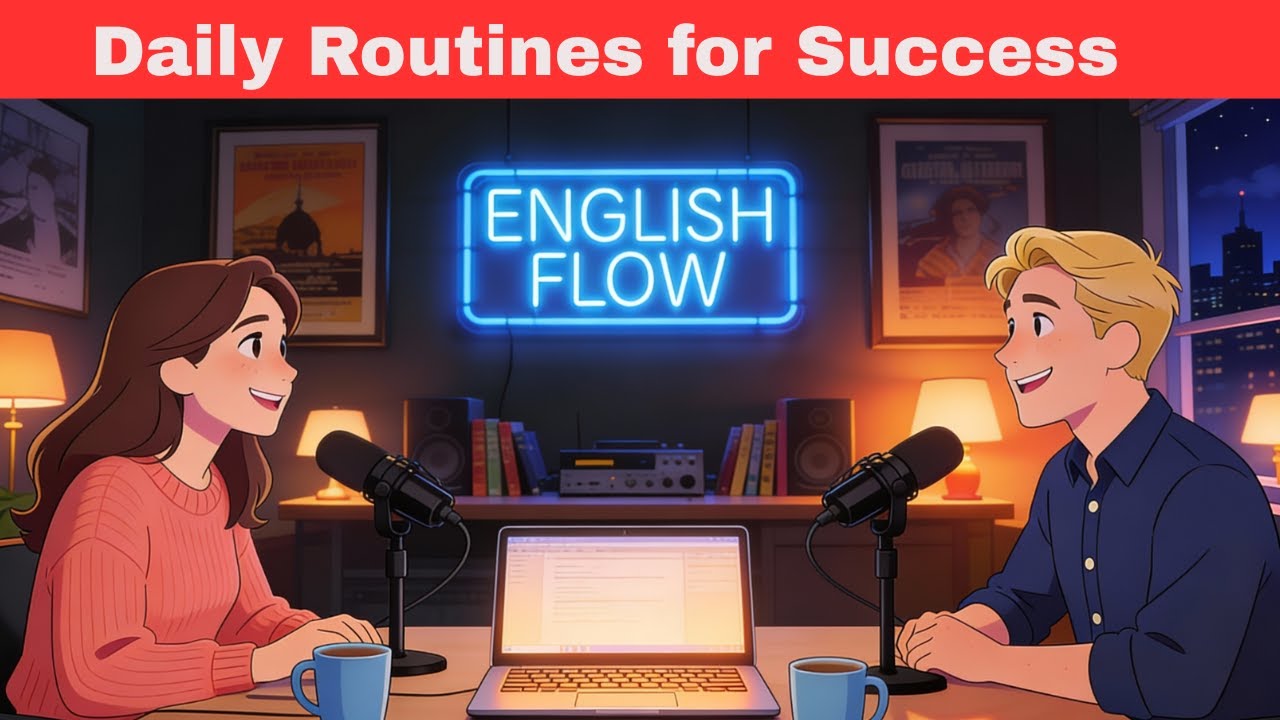 Talk About Daily Routines for Success | Workday & Evening Habits (English Listening Practice)