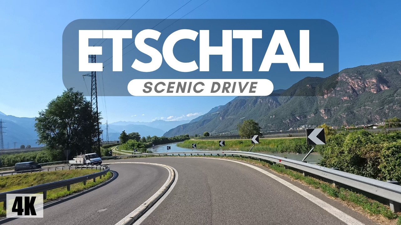 Bolzano to Merano via SS38 MeBo | Scenic Drive South Tyrol in Italy | ASMR 4K