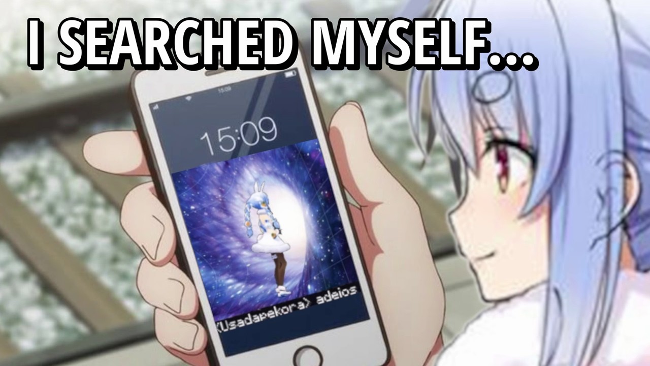 Pekora Ego-Searches Herself on Twitter&hellip; and Finds Weird Stuff