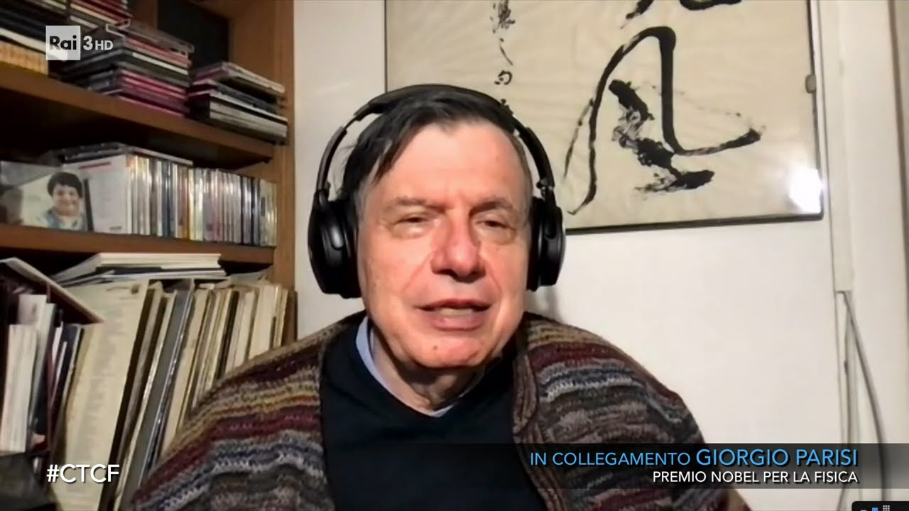 Giorgio Parisi - Che Tempo Che Fa 12/12/2021