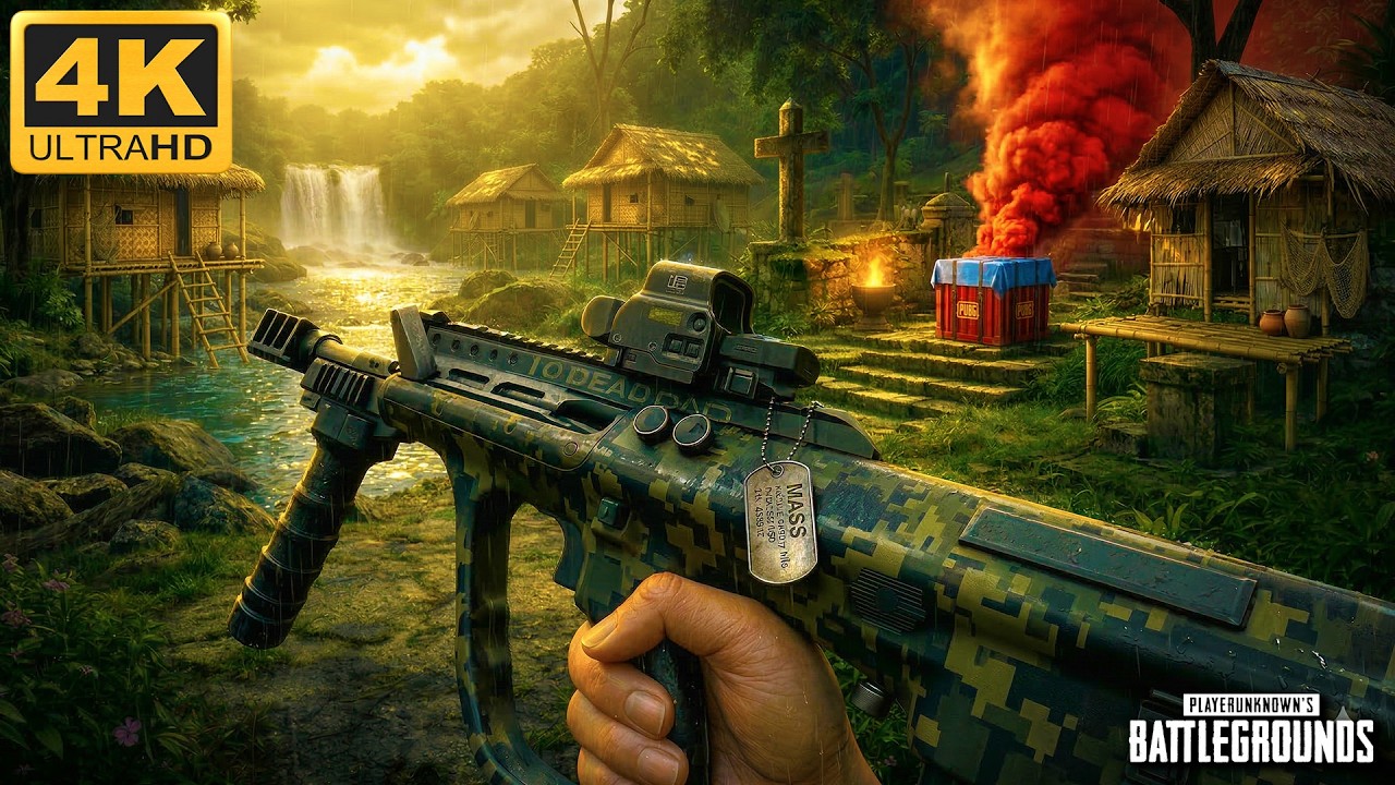 🔴 PUBG PC : SANHOK  SOLO SNIPER GAMEPLAY | 4K ULTRA GRAPHICS (No Commentary)