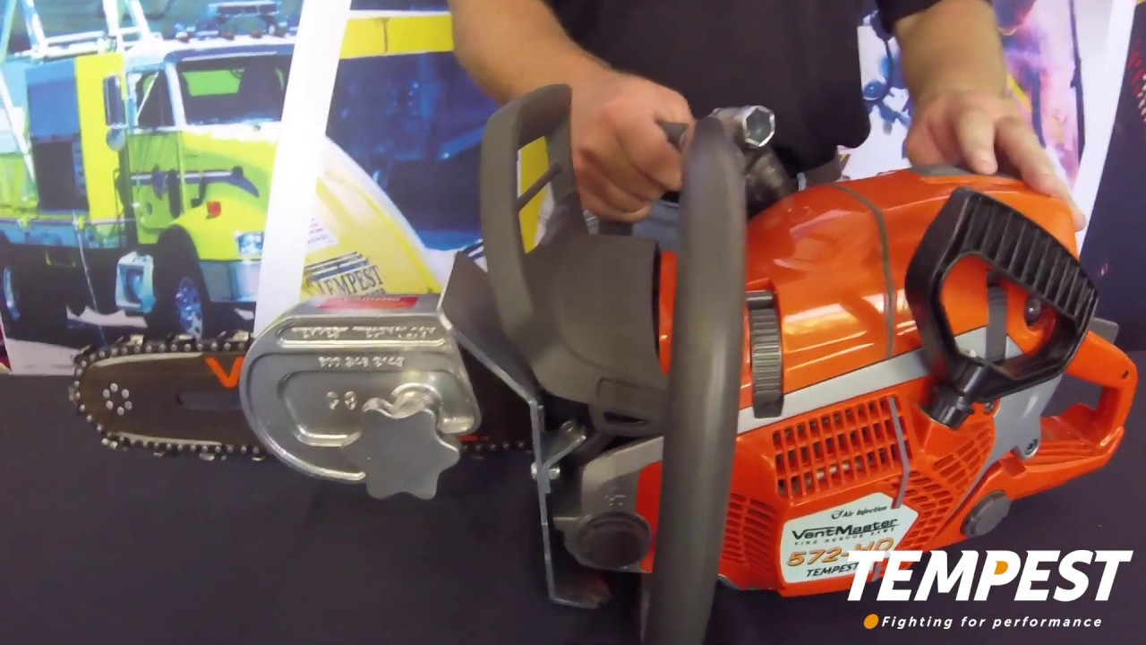 The Ventmaster 572HD Fire Rescue Chainsaw