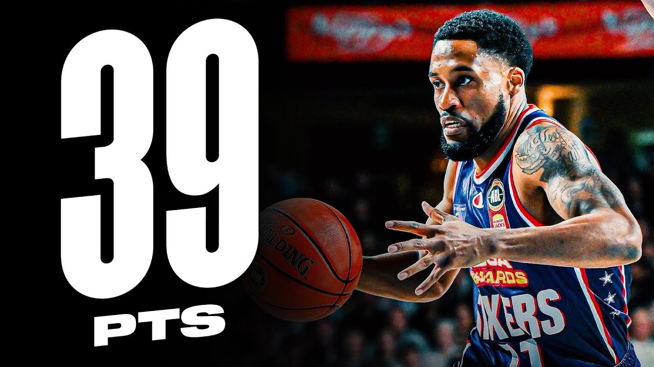 Дебют Брайса Коттона в Adelaide 36ers (полные моменты)