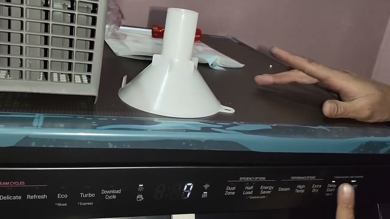 LG dishwasher demo आखिर डेमो हो ही गया